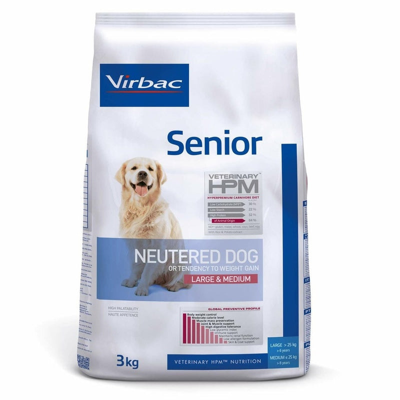 Hpm perro senior neutered large & medium 3kg