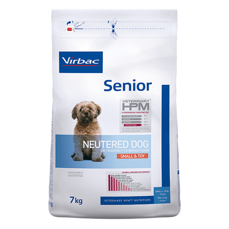 Hpm perro senior neutered small & toy 7kg