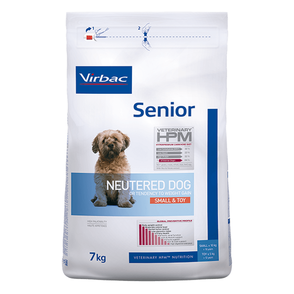 Hpm perro senior neutered small & toy 7kg