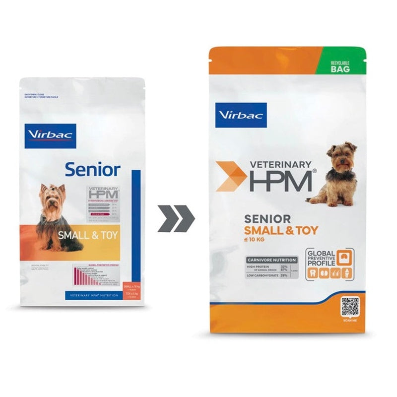 Hpm gos sènior small & toy