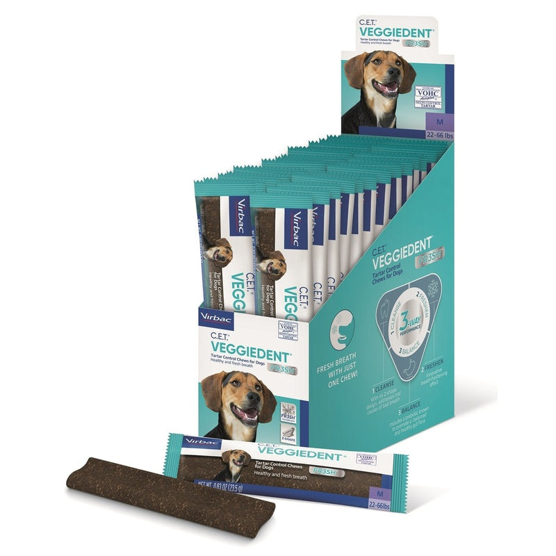 Veggiedent FR3SH M (10-30 kg) 15 láminas
