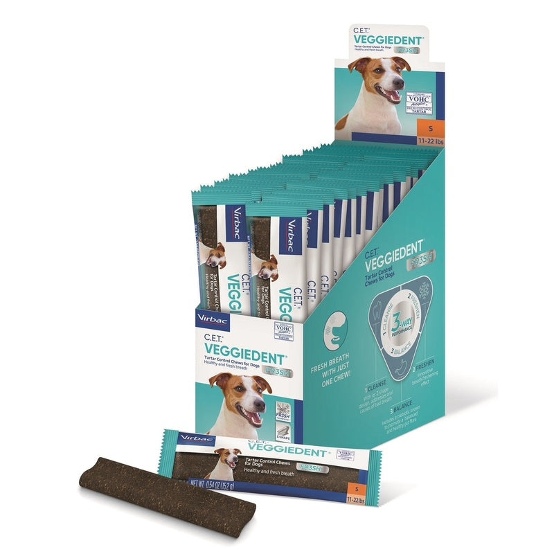 Veggiedent FR3SH S (- de 10 kg) 15 láminas