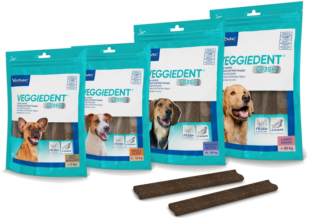 Virbac Veggiedent FR3SH L (+de 30 kg) 15 Láminas Imatge secundària del producte