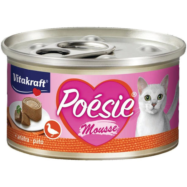 gato poesie mousse pato lata 85gr