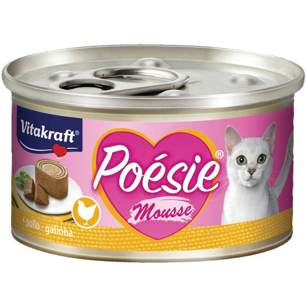 gato poesie mousse pollo lata 85gr