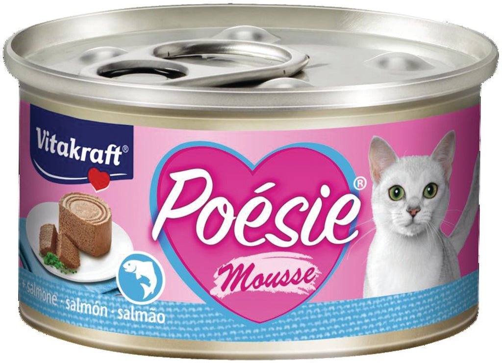 gato poesie mousse salmón lata 85gr