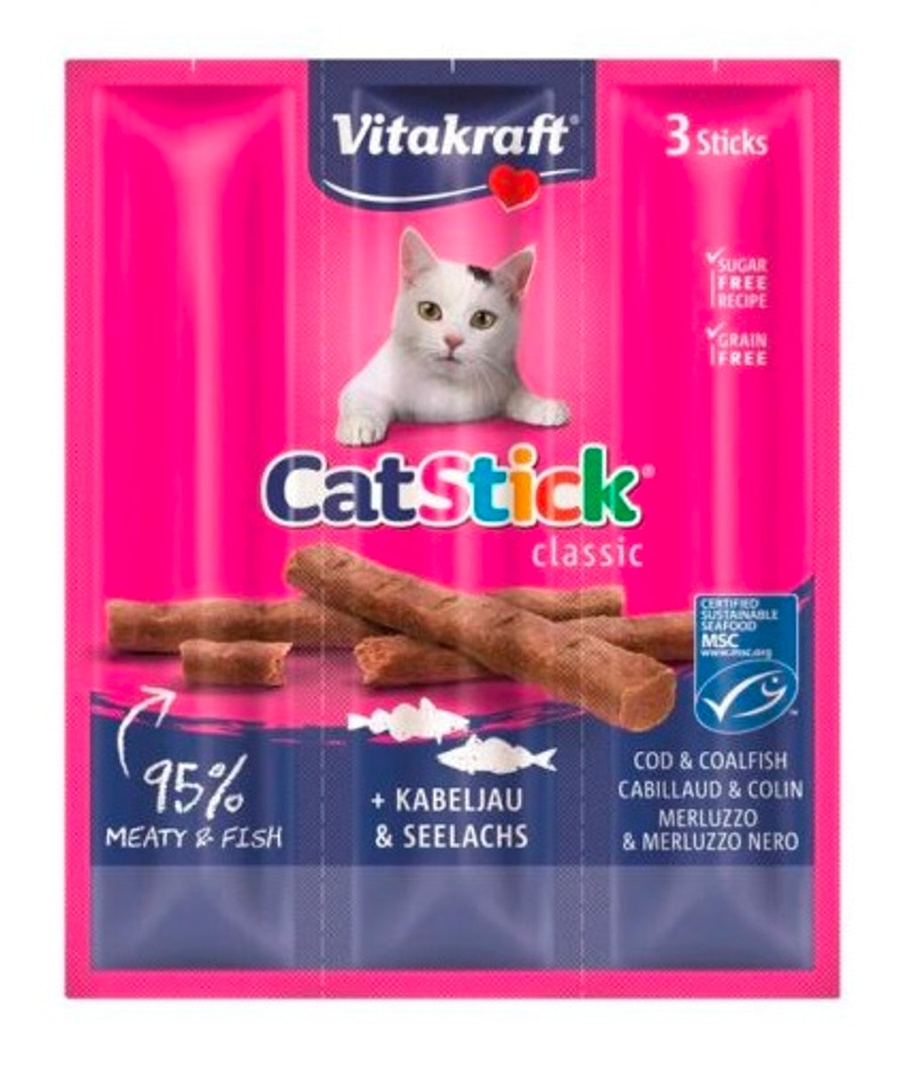 cat stick mini bacalao i tonyina 3un Imatge principal del producte