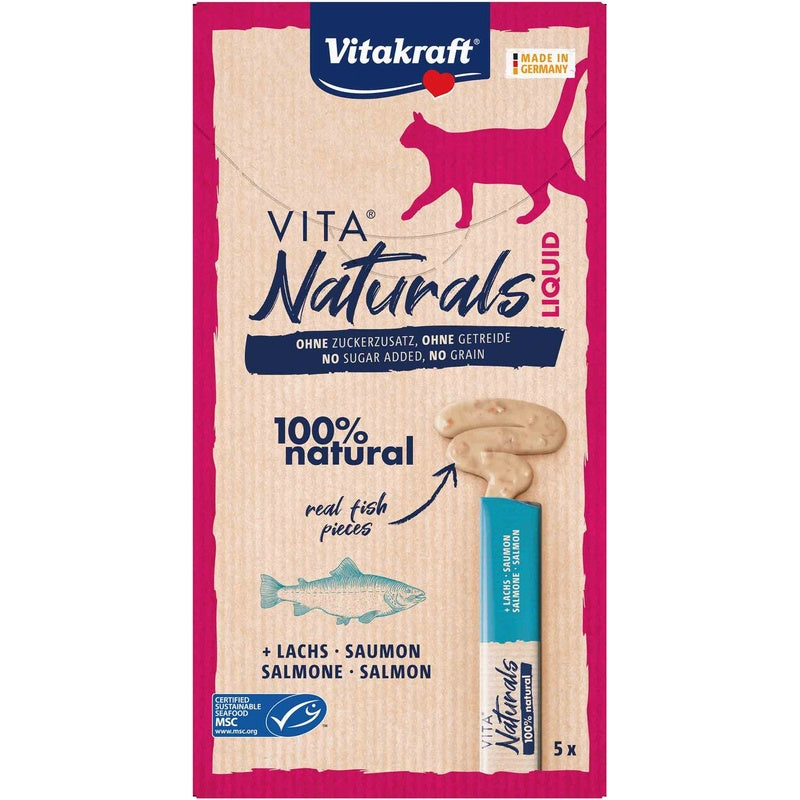 Nael teural gat Snack líquid de salmó 5ud Imatge principal del producte