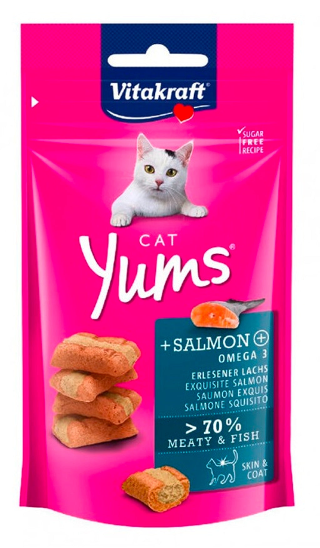 cat yums salmón 40 gr