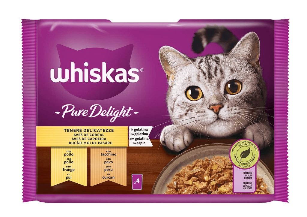 Pure Delight selección aves 4x85gr Imagen principal del producto
