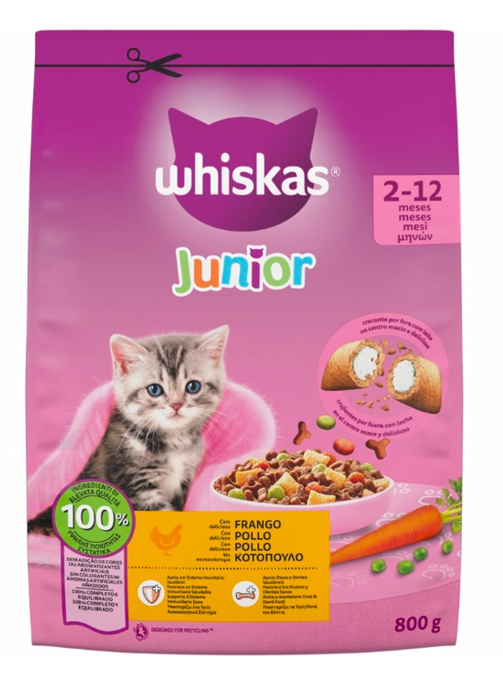 seco júnior pollo 800g