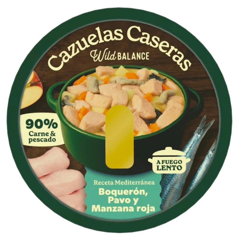 cazuela boquerón pavo y manzana 280gr Imagen principal del producto