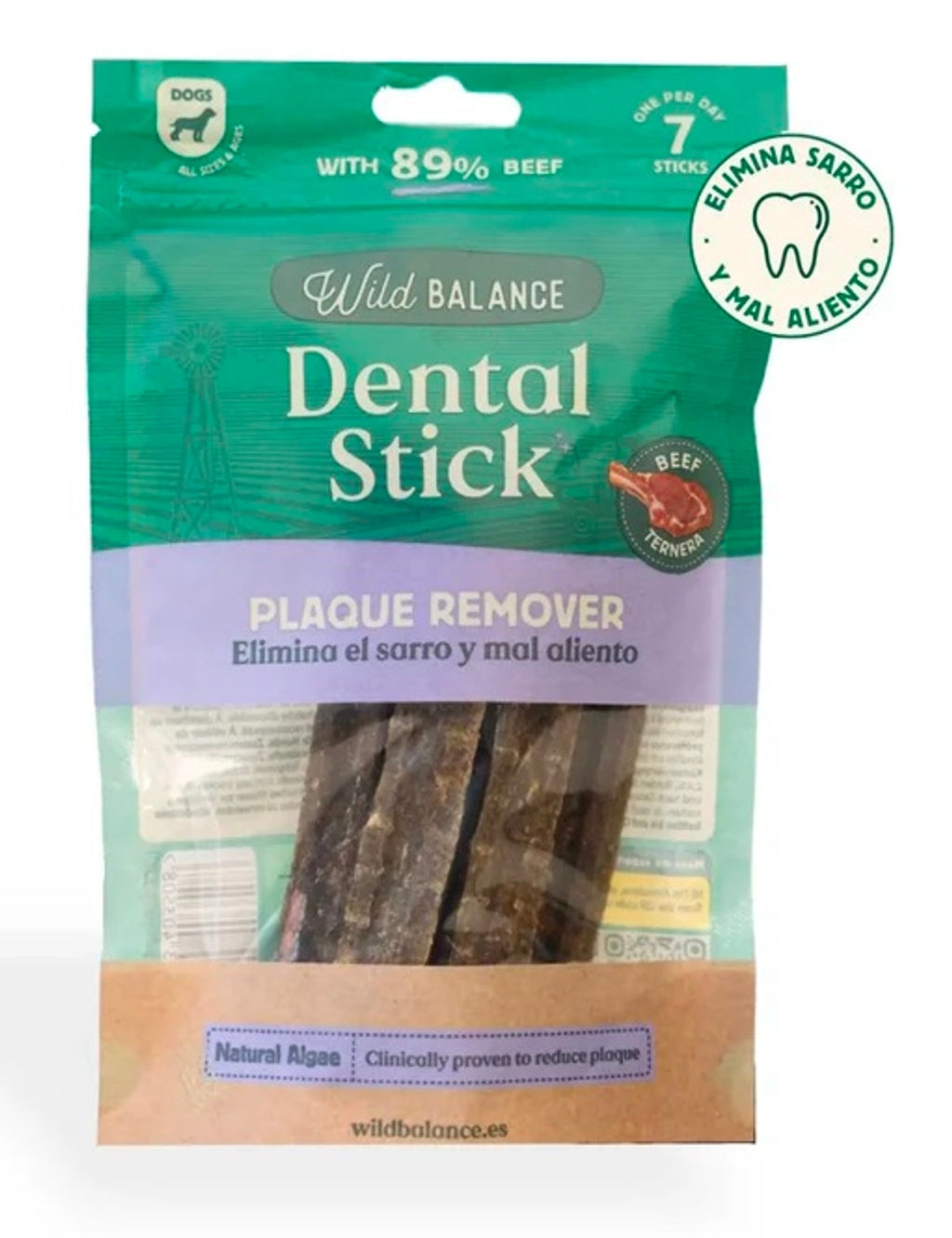 stick dental fuera placa 7 stick m 100gr