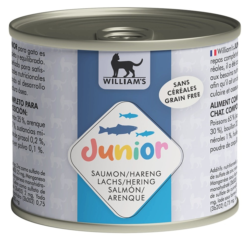 Optimal Júnior Kitten salmó i arenque