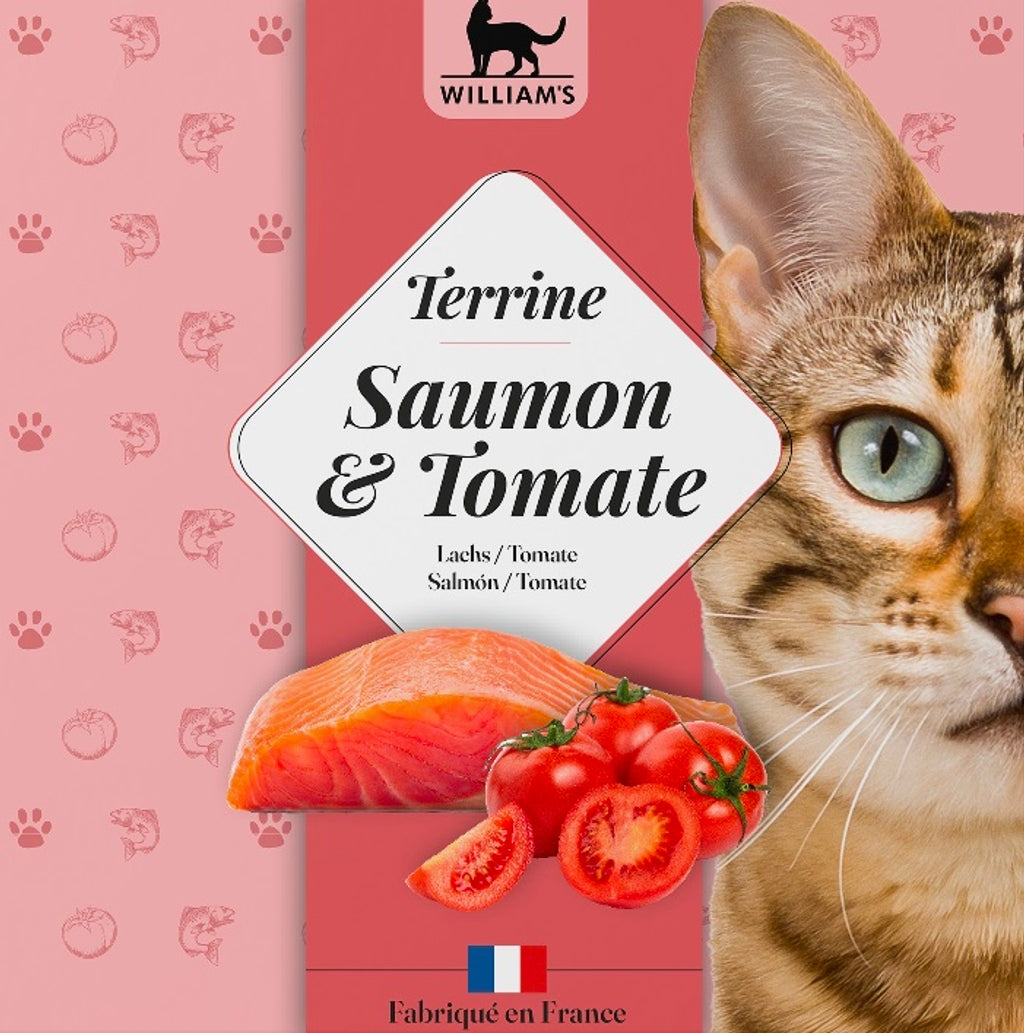 Salmón y Tomate gato 80gr