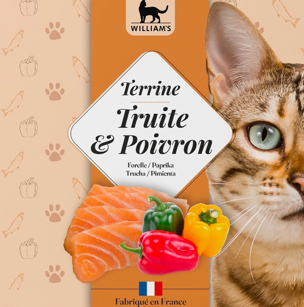 Trucha y Pimiento gato 80gr
