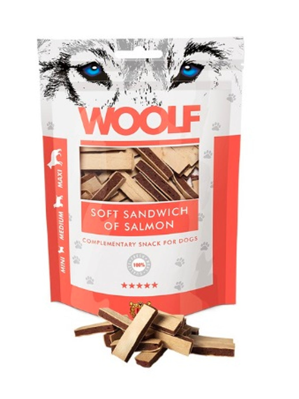 sándwich salmón 100gr Imagen principal del producto