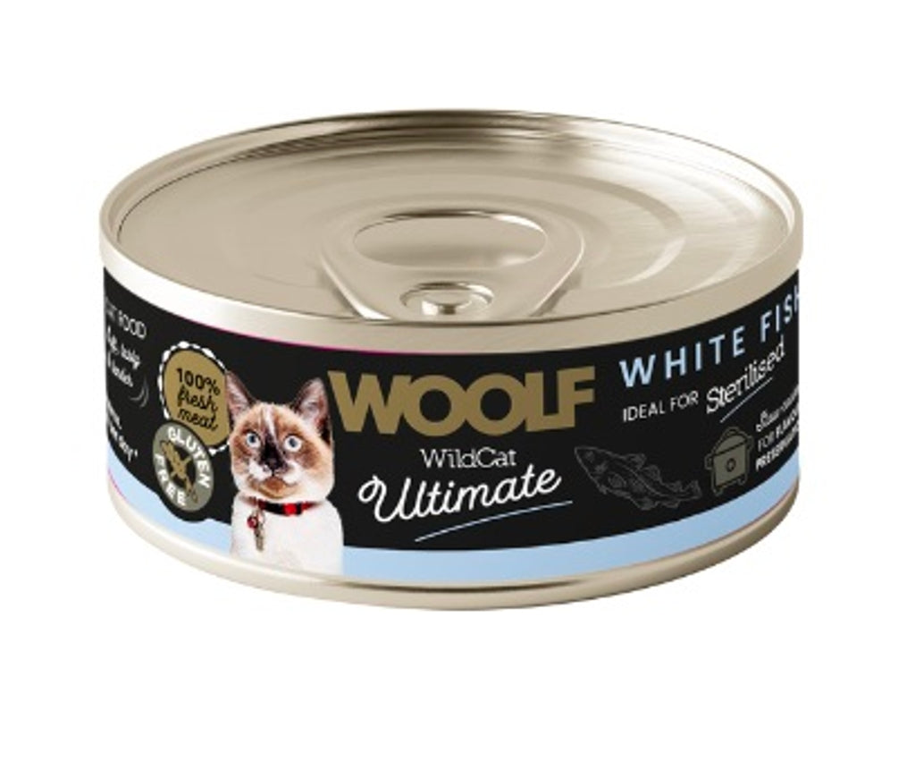 gato esterilizado pescado blanco 85gr
