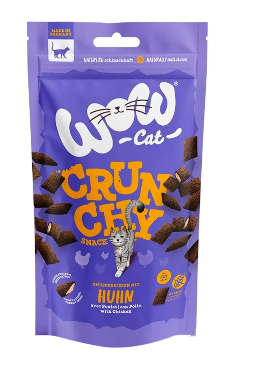 crunchy snack con pollo 60g