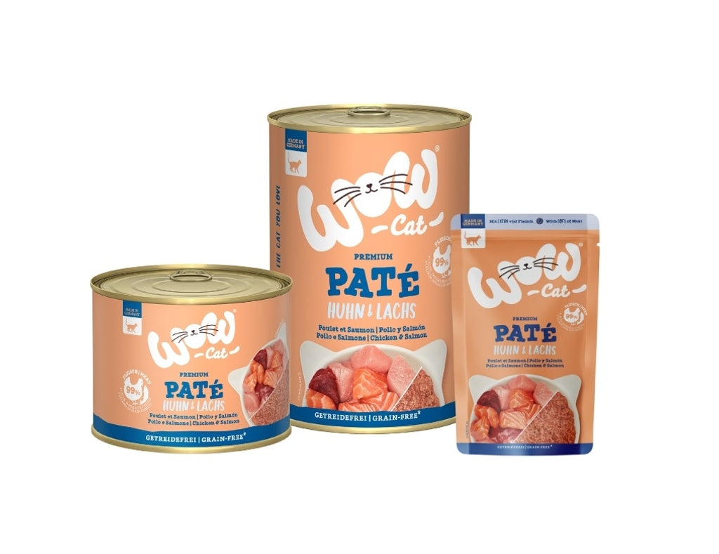 adulto pollo y salmón Imagen principal del producto