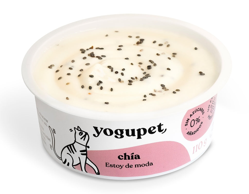 Yogupet Iogurt Clásico amb chia 110gr Imatge secundària del producte