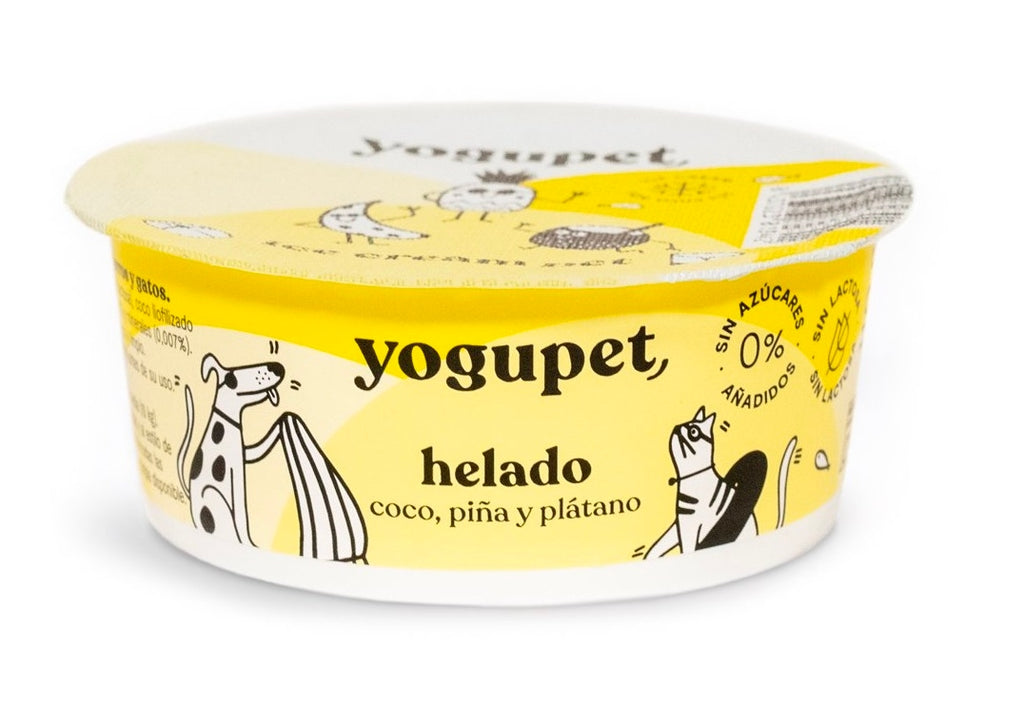 yogur per a congelar piña i plátano 110 g Imatge principal del producte