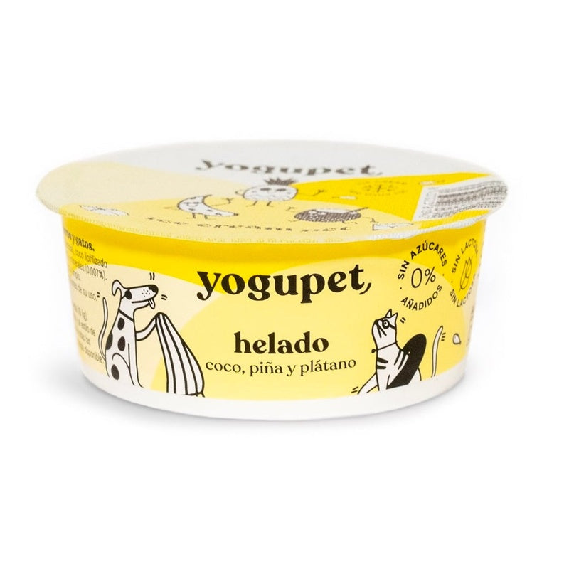 yogur para congelar piña y plátano 110gr Imagen principal del producto