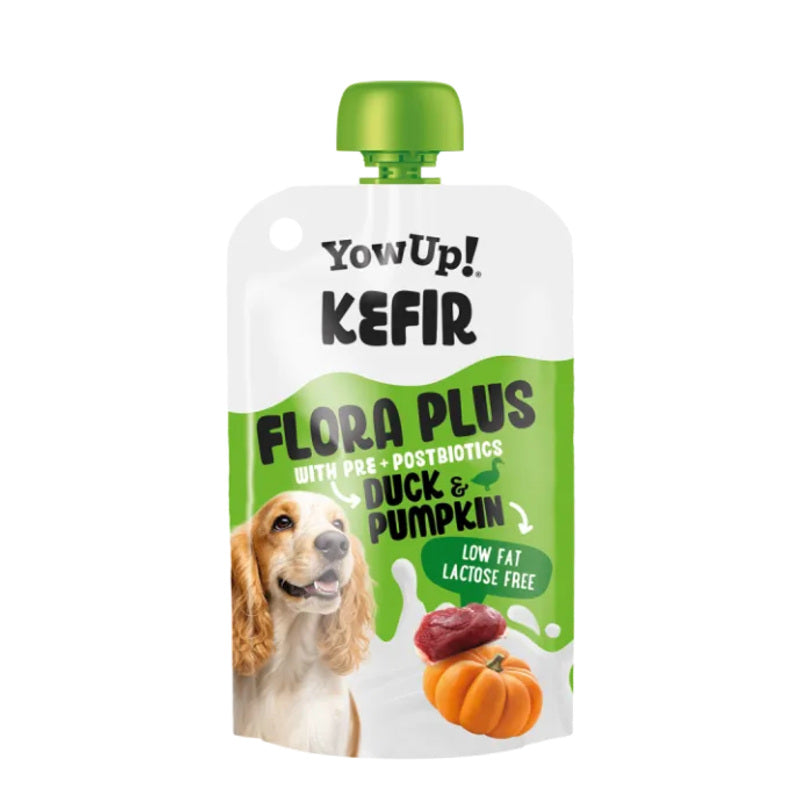 YowUp! Kéfir Flora Plus Pato y Calabaza para perros 115 g