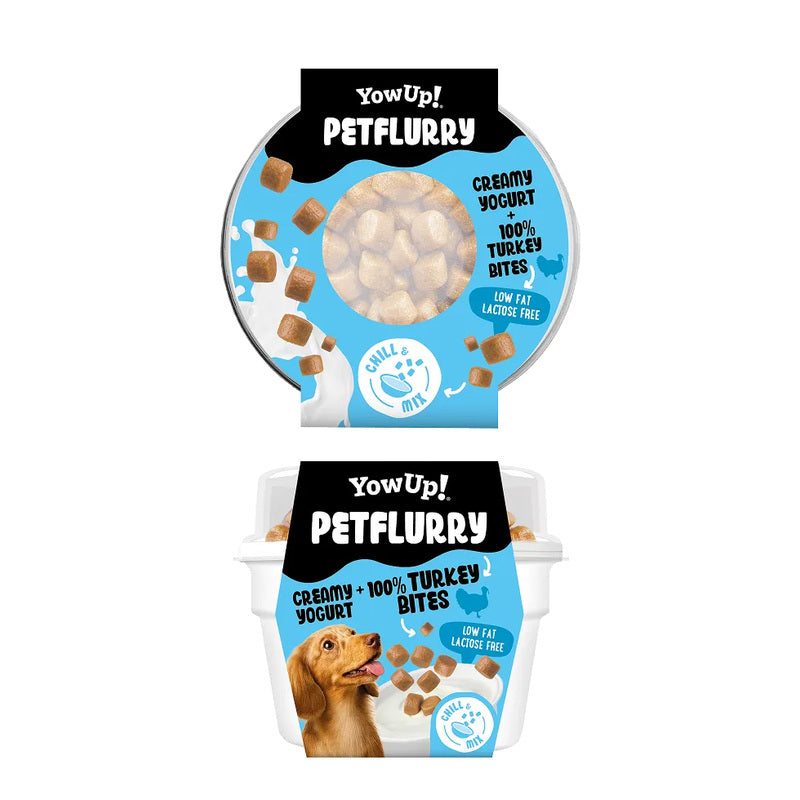 YowUp! PetFlurry de pavo para perros 130 g