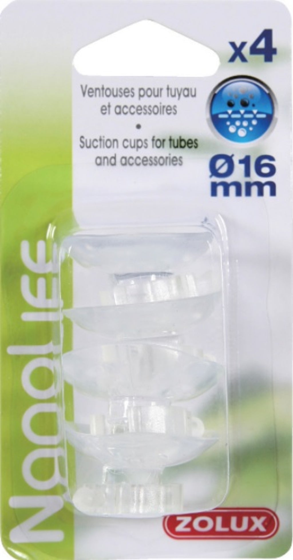 4 ventoses per a tubo de 16 mm