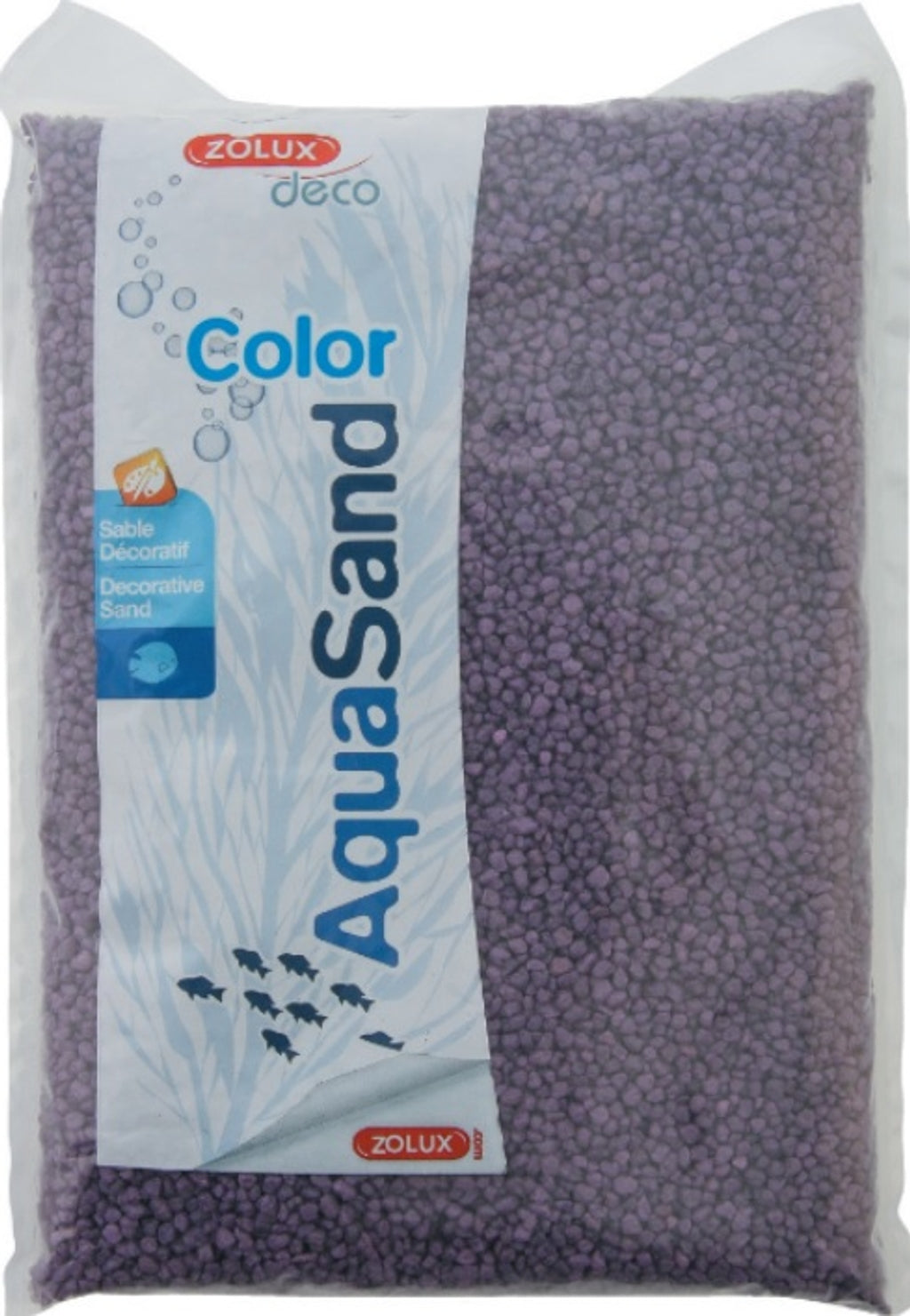 Zolux Aquasand Violeta Amatista 1 kg 2-3 mm Imatge secundària del producte