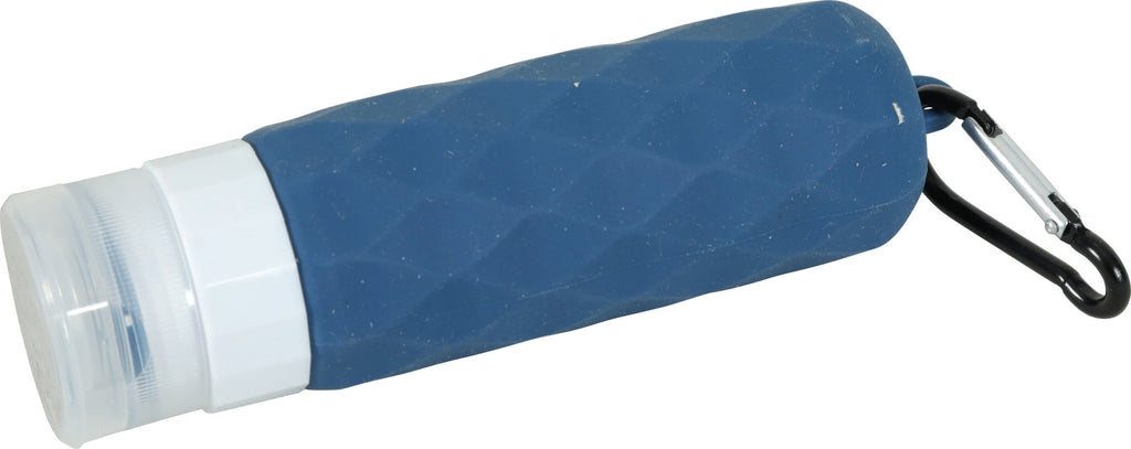botella limpiar orina azul