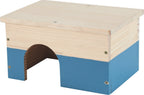 casa madera para cobaya neolife azul