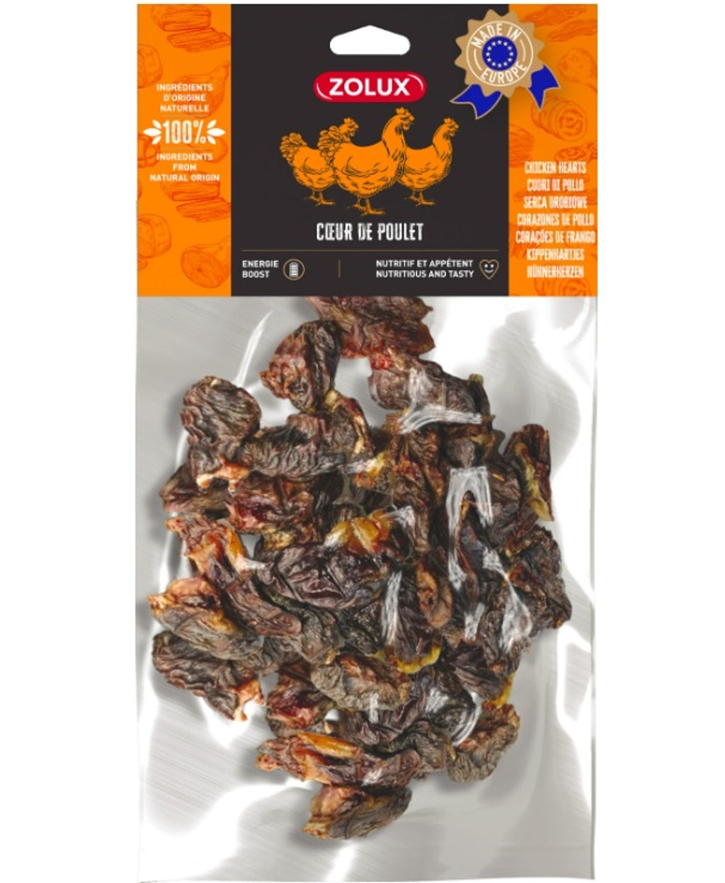 corazón de pollo
