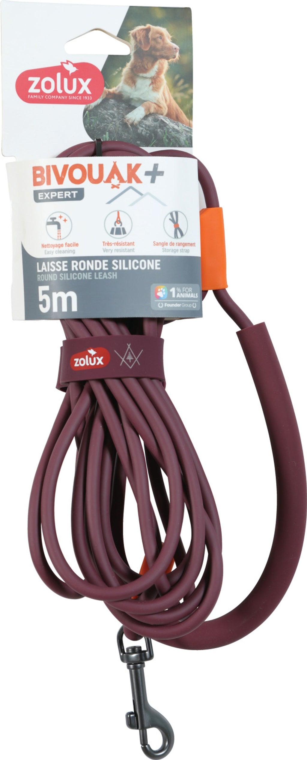 correa redonda silicona roja Imagen principal del producto