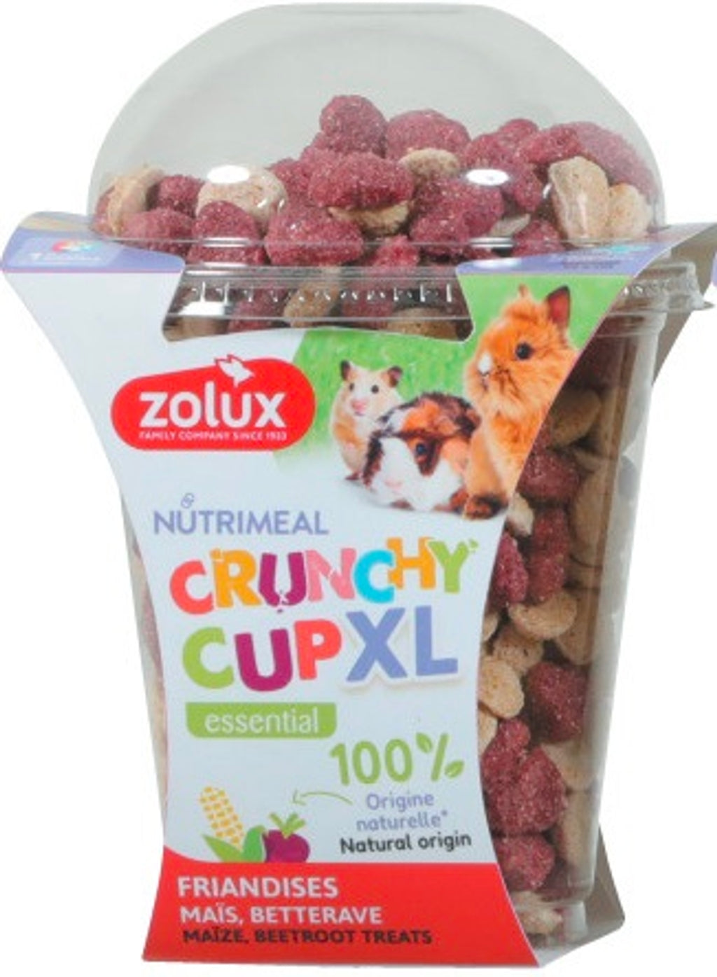 nmeal crunchy cup xl corazón 220g Imagen principal del producto