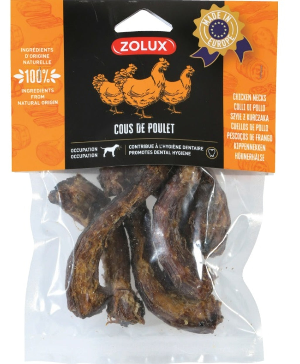 cuello de pollo