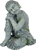 estátua Ásia Buda 2 8x8,8x10,2 cm