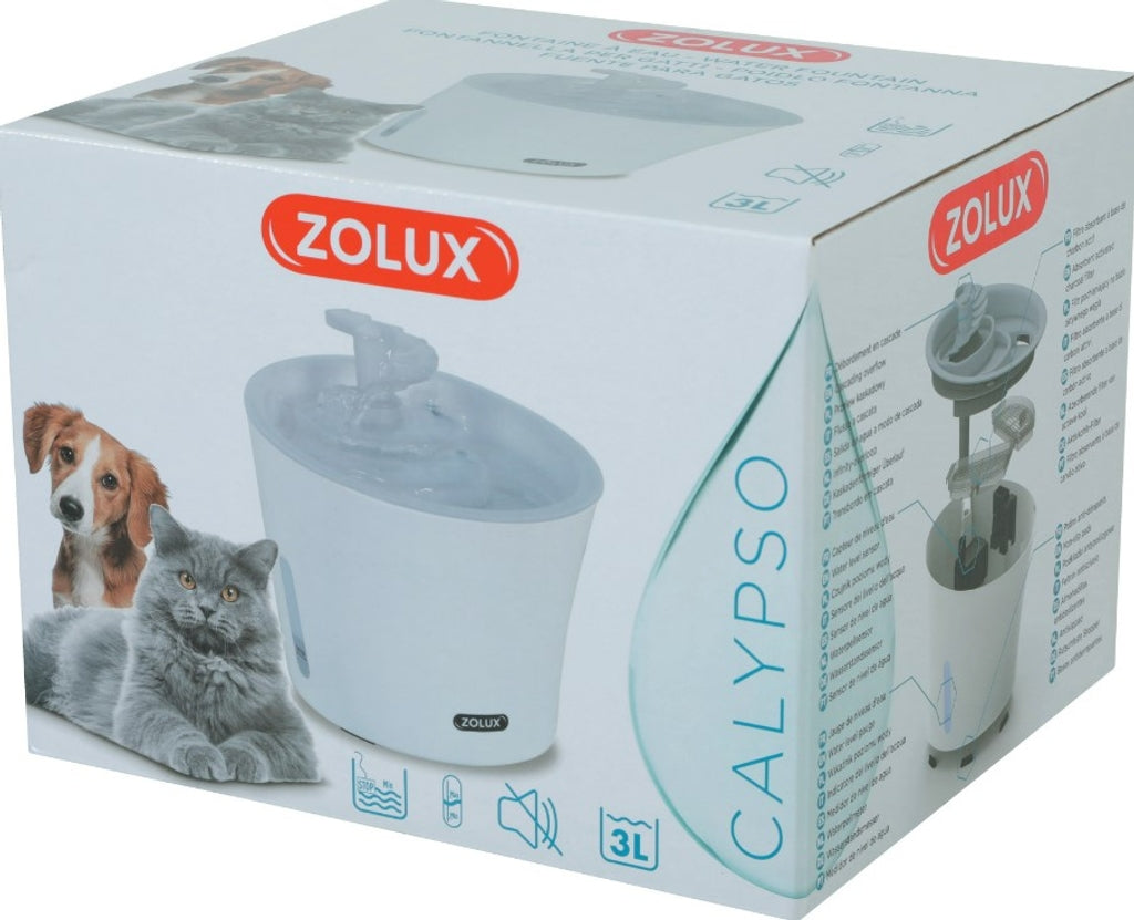 bebedero fuente calypso 3L gris Imagen principal del producto