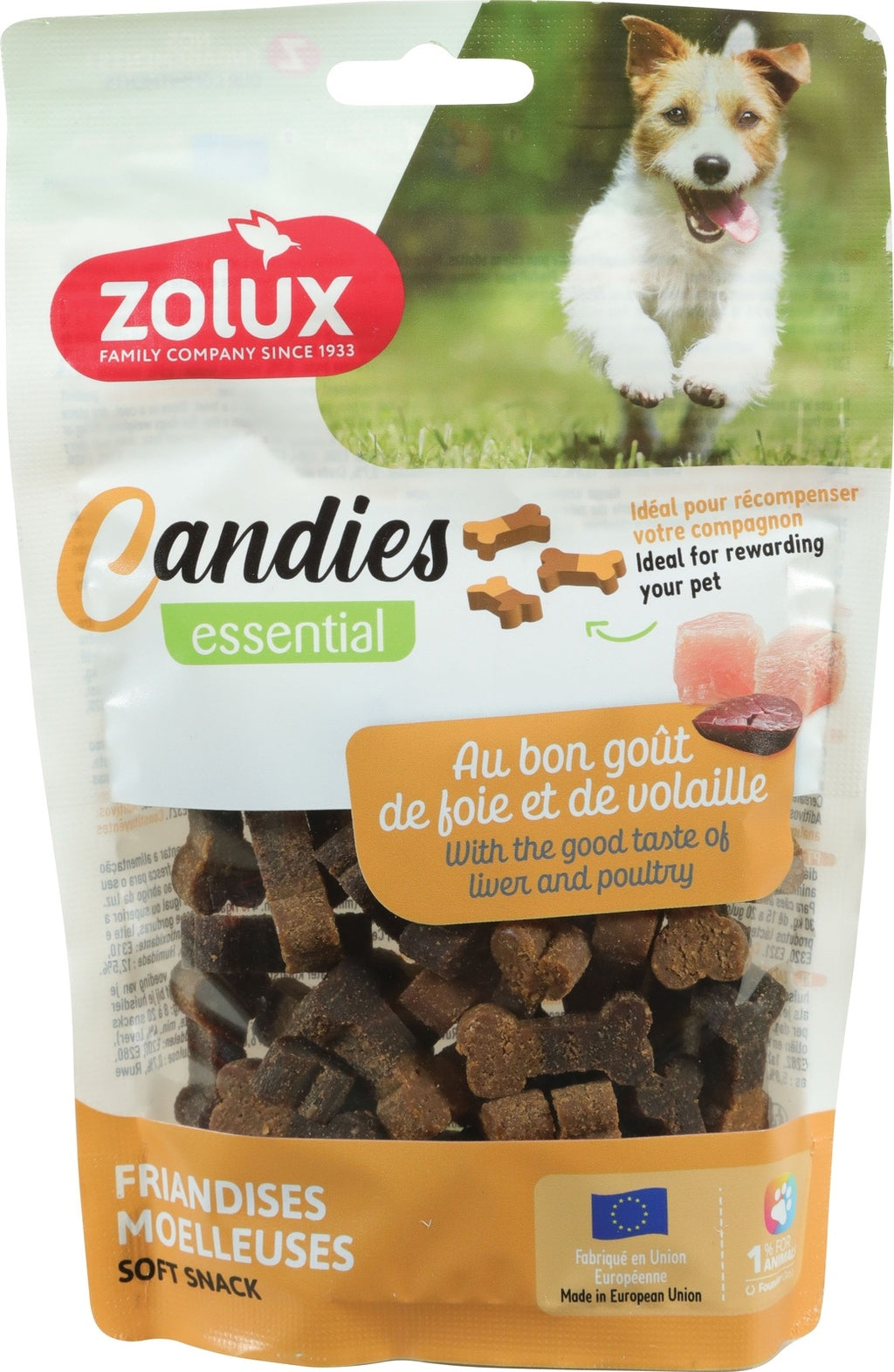 hueso 2sabor aves coral hígado