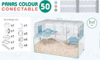 Panas conectable gris 50 / 52x29x35cm
