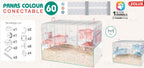 Panas conectable gris 60 / 59x39x40cm