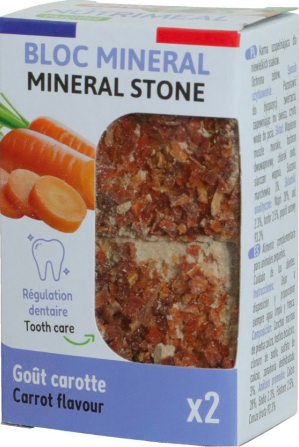 bloque mineral pastanaga 200 g Imatge principal del producte