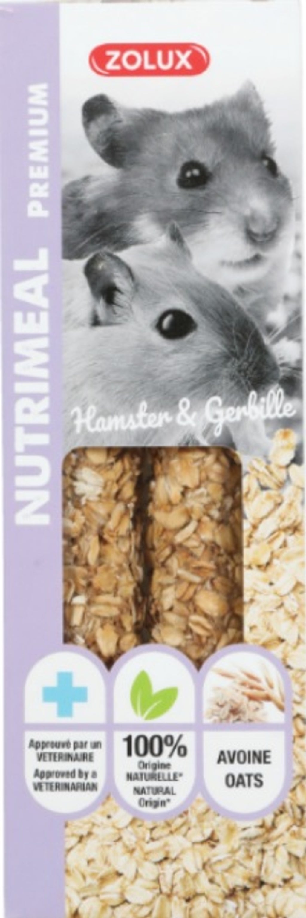 Nutrimeal para hamster y jerbo 3 sticks de avena 1 Imagen principal del producto