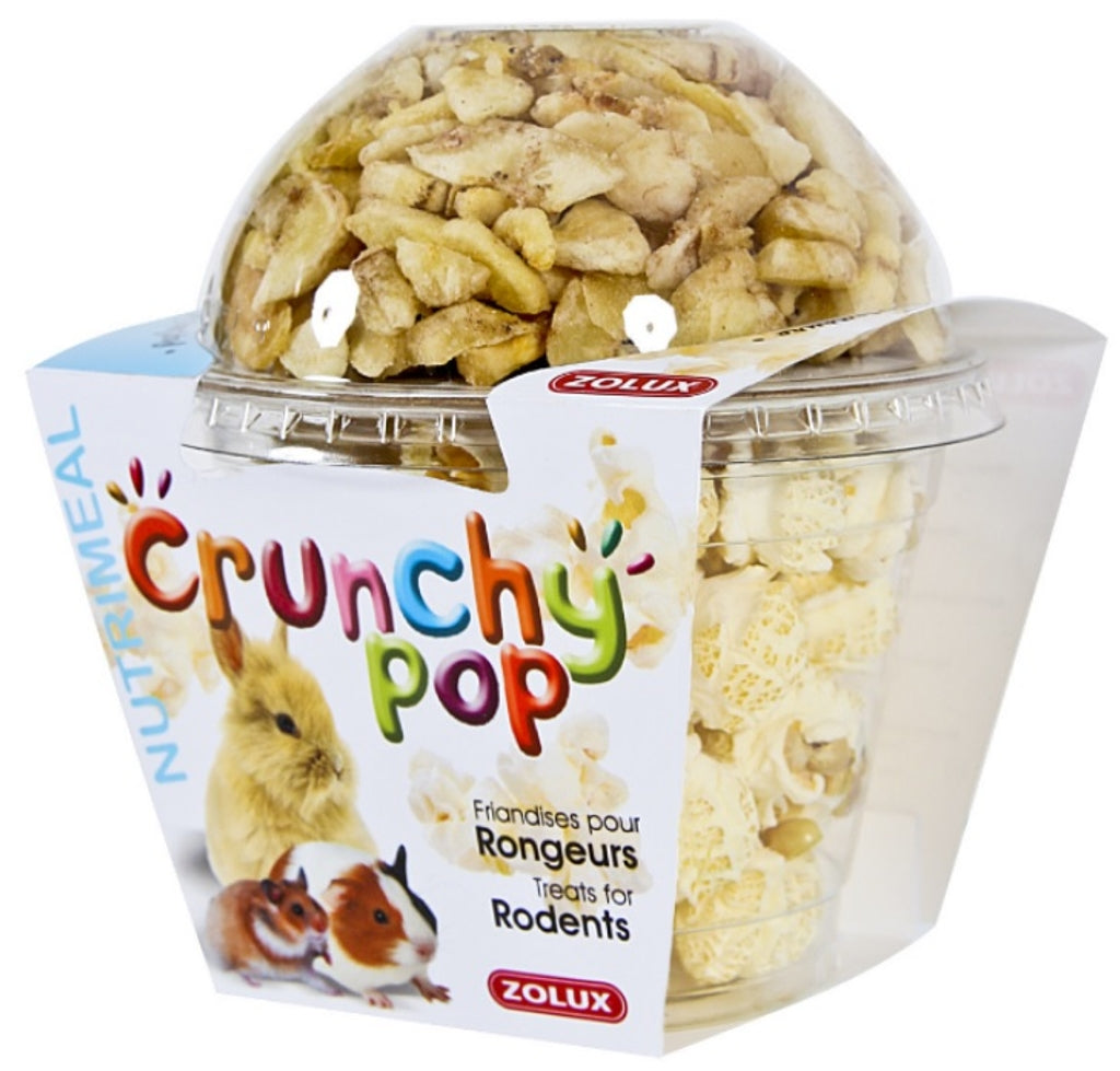 Crunchy pop plátano 43 g