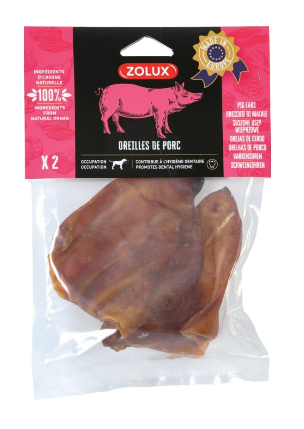 orejas de cerdo