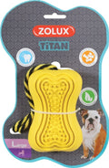 juguetes de caucho con cuerda Titan amarillo L