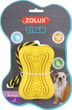 juguetes de caucho con cuerda Titan amarillo L