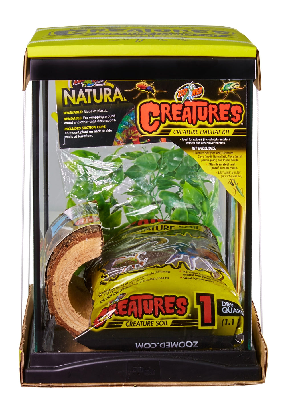 Creatures habitat kit terrareo para insectos e inv